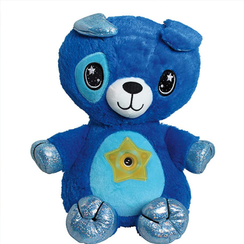 Children's animal starry sky projection lamp, sleeping lamp, doll projection lamp