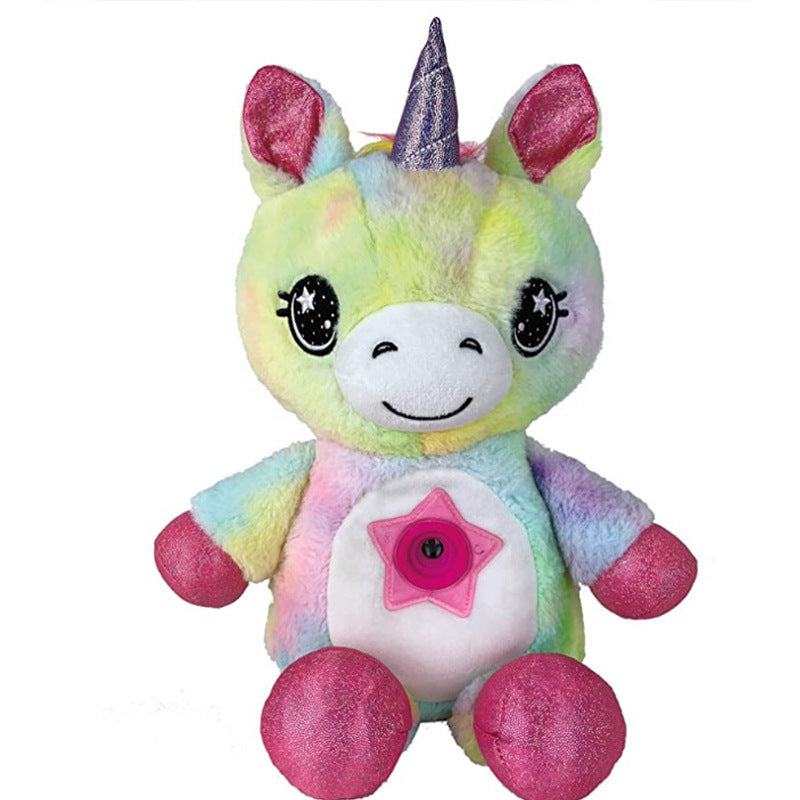 Children's animal starry sky projection lamp, sleeping lamp, doll projection lamp