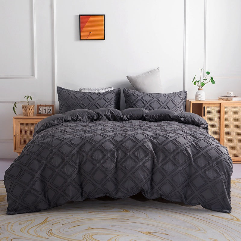 Queen Size 4 Piece Sheet Set-Comfy Breathable & Cooling Sheets