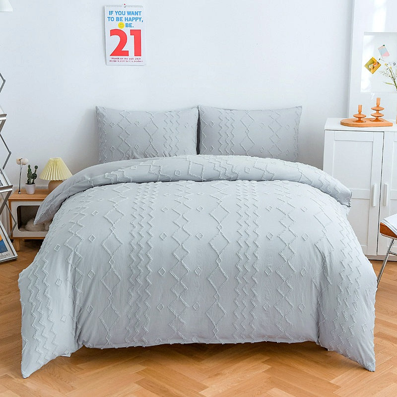 Queen Size 4 Piece Sheet Set-Comfy Breathable & Cooling Sheets