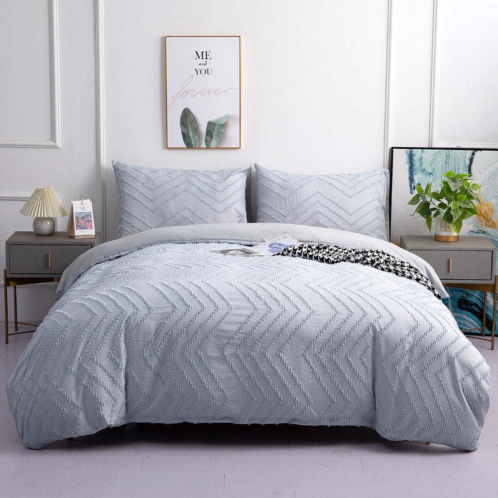 Queen Size 4 Piece Sheet Set-Comfy Breathable & Cooling Sheets