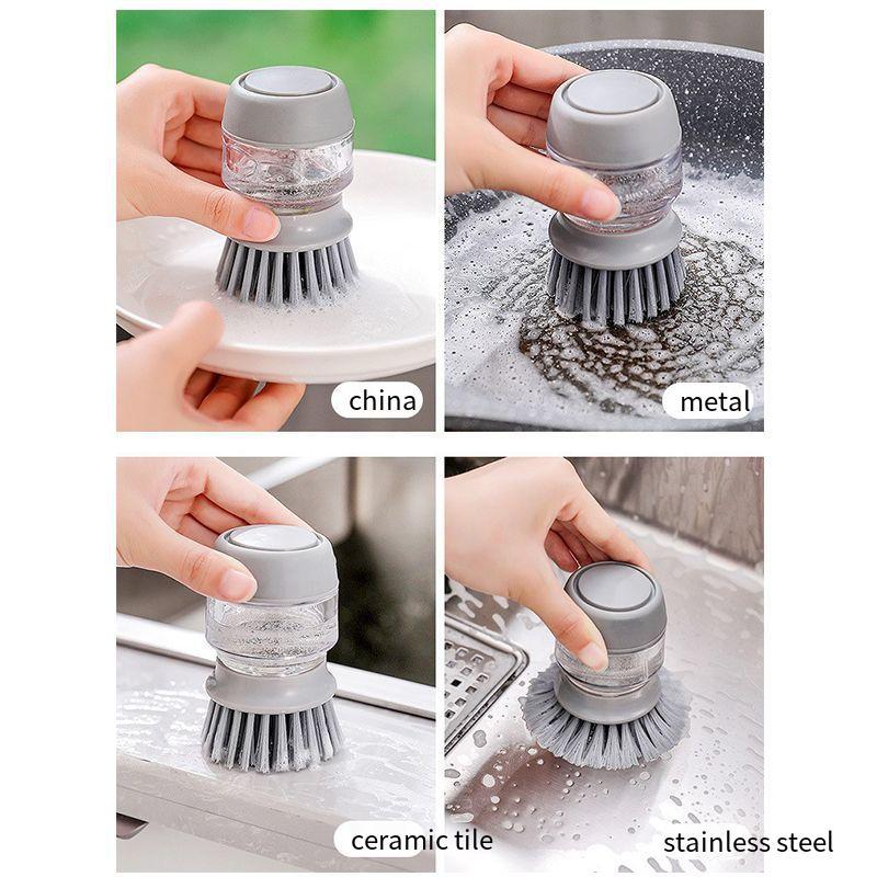 Pot brush, kitchen pot cleaning brush collection