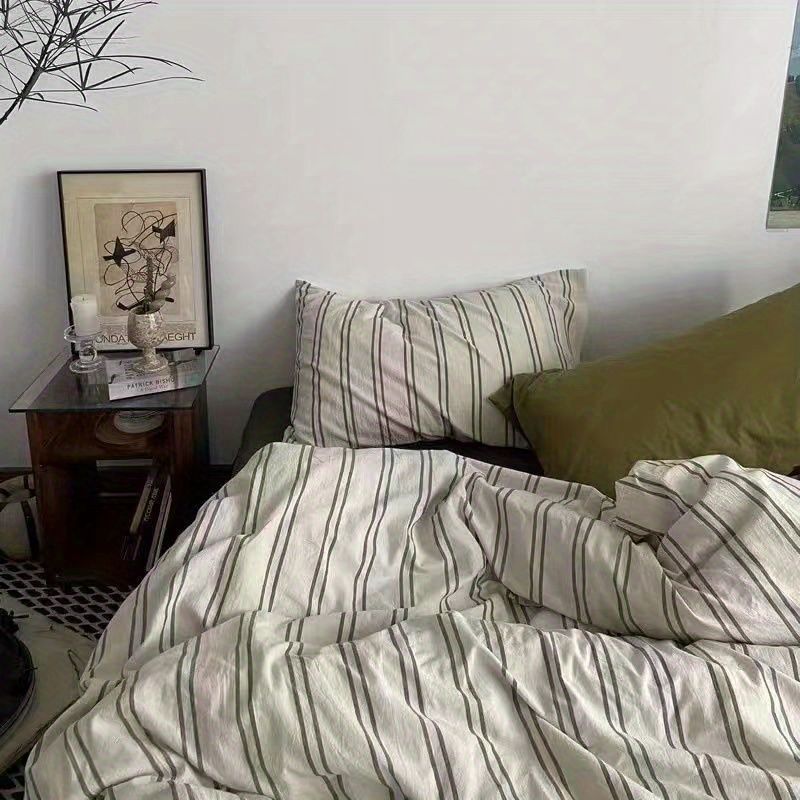 Beautiful soft washed cotton bedding 4pc sheet set