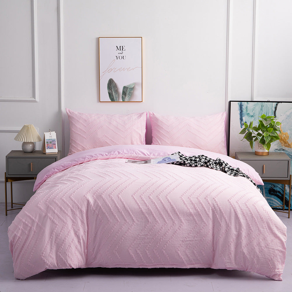 Queen Size 4 Piece Sheet Set-Comfy Breathable & Cooling Sheets