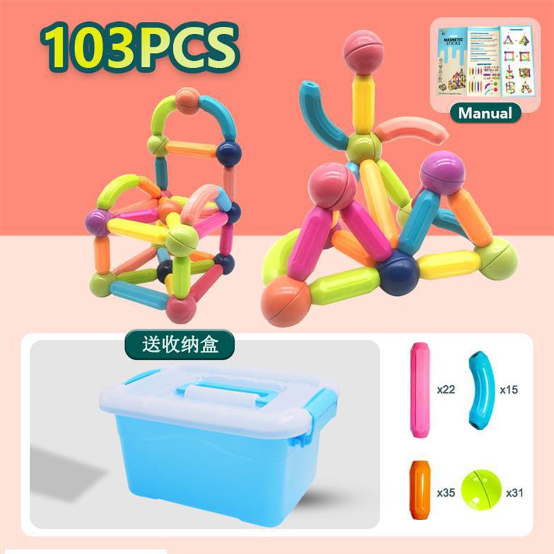 Hot selling Strong & large magnetic blocks--Children's early years educational puzzles