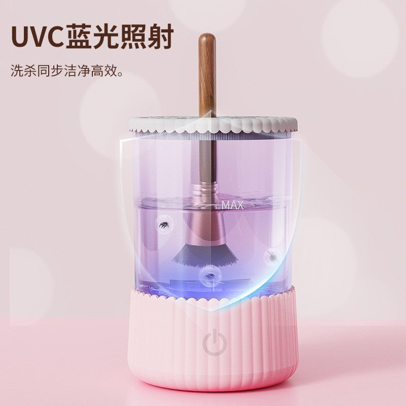 Easy to use Automatic make-up brush cleaner, USB chargeable, electric cleaning and drying