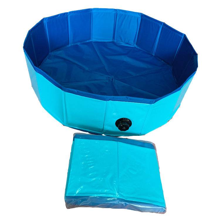 Foldable Pet Pool- Bathing, Swimming for pets!