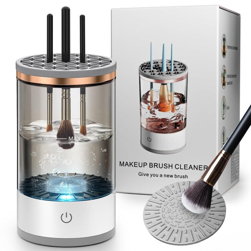 Easy to use Automatic make-up brush cleaner, USB chargeable, electric cleaning and drying