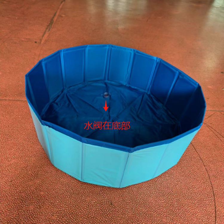 Foldable Pet Pool- Bathing, Swimming for pets!