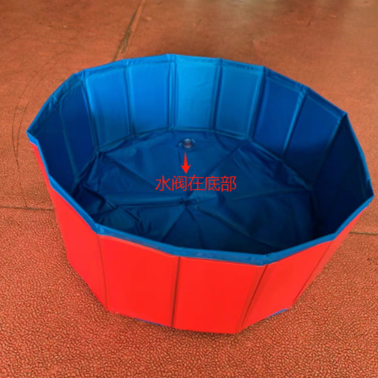 Foldable Pet Pool- Bathing, Swimming for pets!