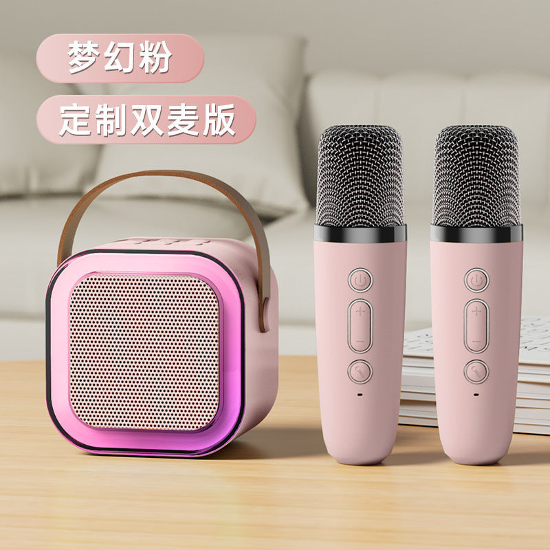 Hot Selling Portable All-In-One Bluetooth Audio & Microphone, Outdoor or Indoor Karaoke