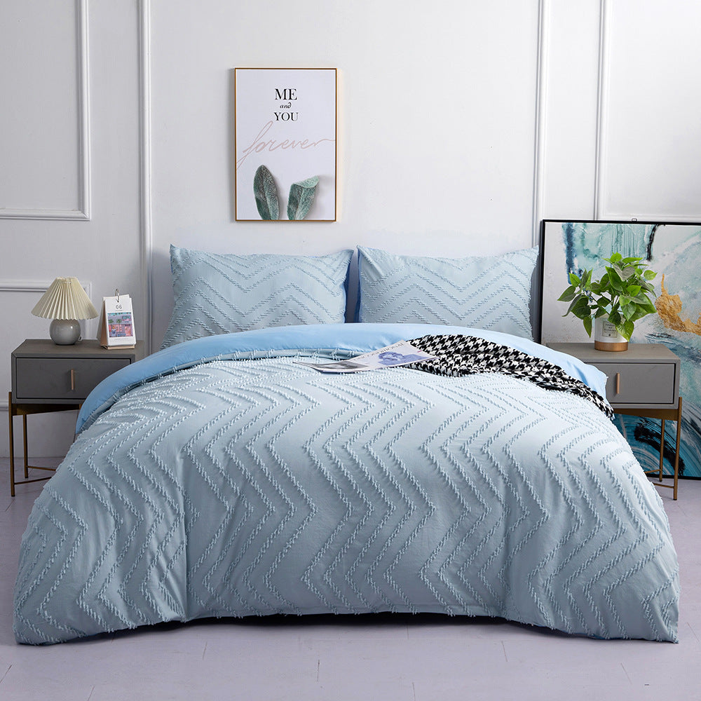 Queen Size 4 Piece Sheet Set-Comfy Breathable & Cooling Sheets
