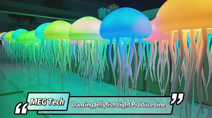 Creative Suspended Voice-controlled Swimming Jellyfish Lamp Available In Variety of colors