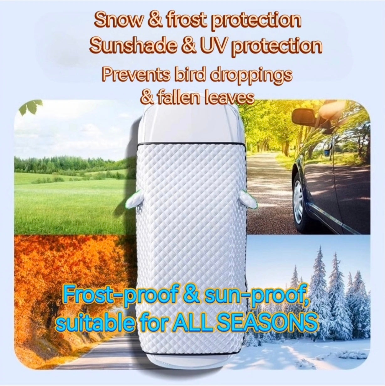 ALL SEASONS car Anti-frost & Anti-freeze thickened cover for whole car body