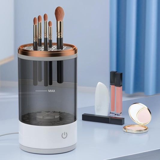 Easy to use Automatic make-up brush cleaner, USB chargeable, electric cleaning and drying