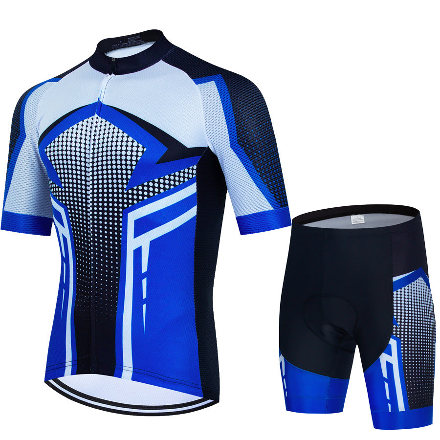 Cycling clothing, short-sleeved cycling shirt and pants, unisex road cycling suit, quick-drying