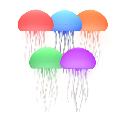 Creative Suspended Voice-controlled Swimming Jellyfish Lamp Available In Variety of colors