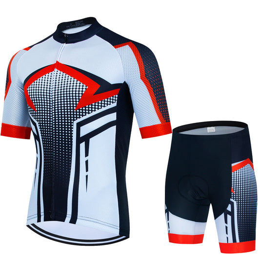 Cycling clothing, short-sleeved cycling shirt and pants, unisex road cycling suit, quick-drying