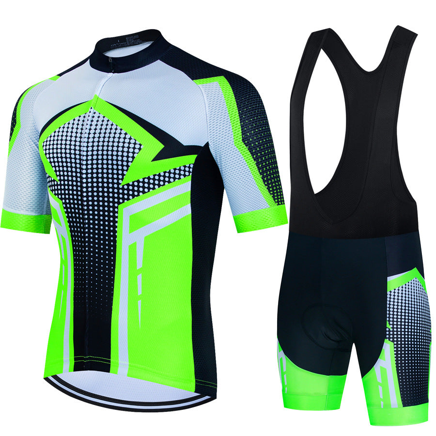 Cycling clothing, short-sleeved cycling shirt and pants, unisex road cycling suit, quick-drying
