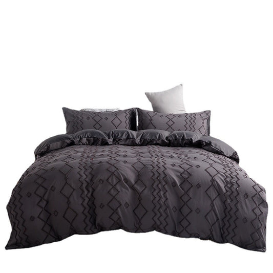 Queen Size 4 Piece Sheet Set-Comfy Breathable & Cooling Sheets